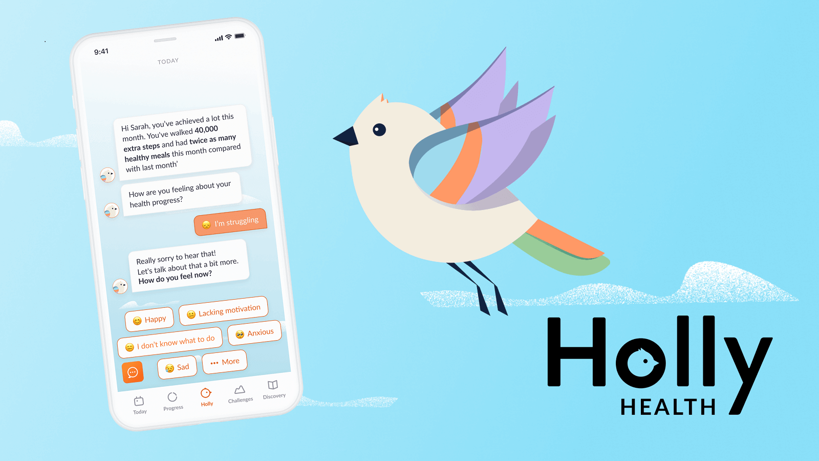 Holly Health app